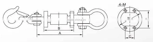 GS205 Pressure load cell