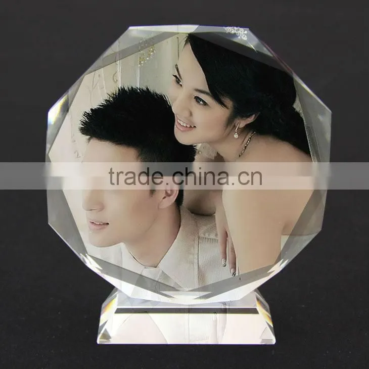 Handmade crystal frame