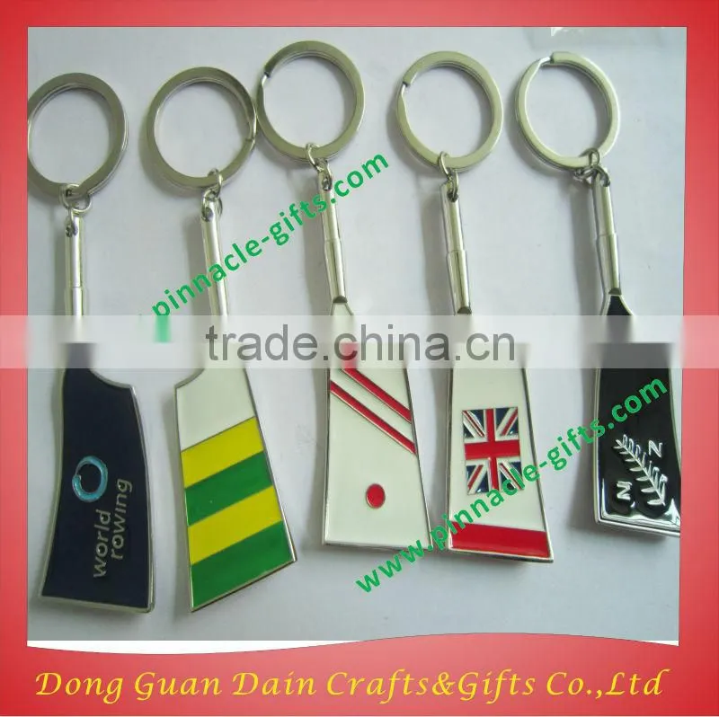 High quality swan with shining stone keychains