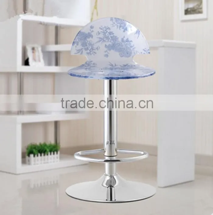 Fashion household leisure chair acrylic highchair acrylic bar lifting chair