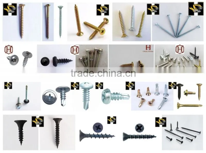 order from china direct china huhao flat head self tapping screw