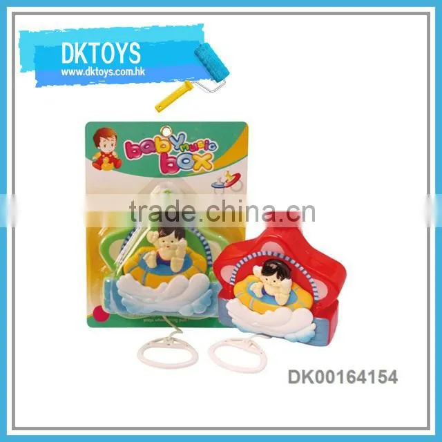 Cute Baby Music Bell Pull Line Rattle