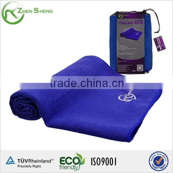 ZHENSHENG microfiber yoga towel fitness towel non slip