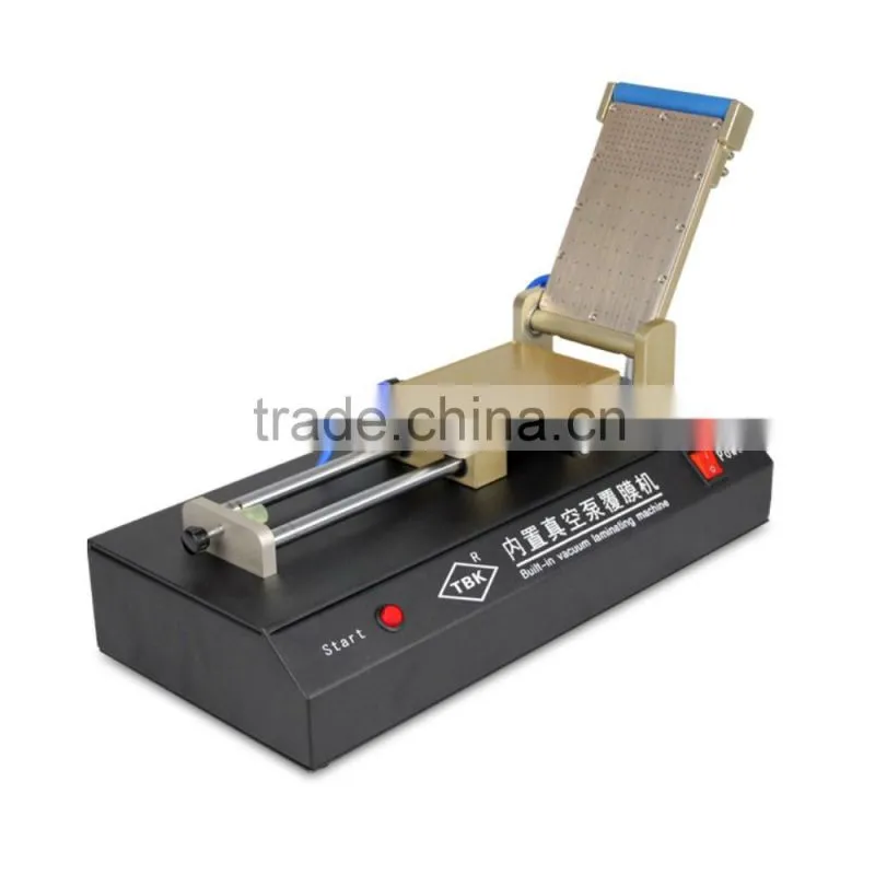 TBK Built-in Vacuum Pump Laminating Machine OCA Laminator for iPhone 6 Plus Galaxy S6 7-inch Phone