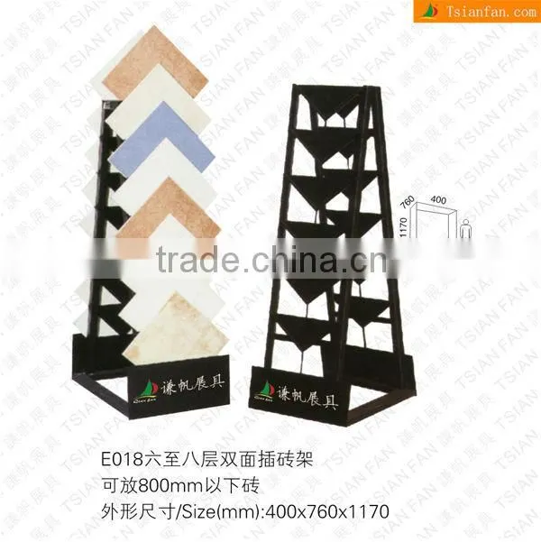 E018 Tiles Slopping Porcelain Tile Display