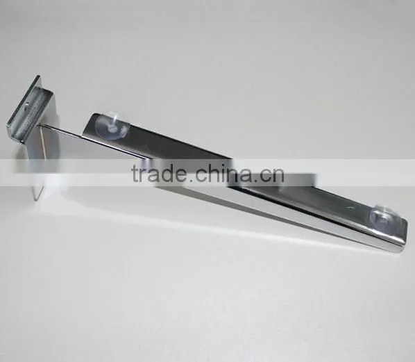 Twin slot metal bracket for pipe hanging
