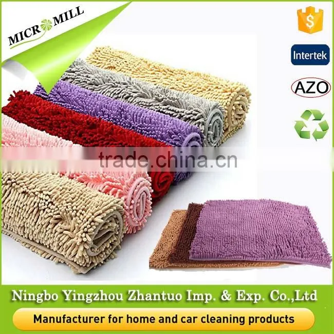 Microfiber entrance mat for bathroom mat, printed entrance mat