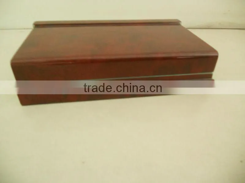 alibaba china Book Shape Wooden Stationery Box