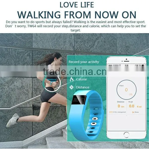 Cheapest bluetooth bracelet manual with sms for senior health