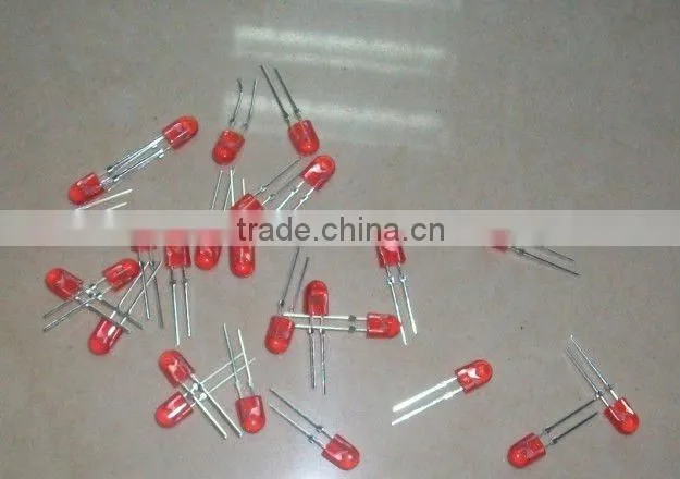 5mm led red color " rohs"
