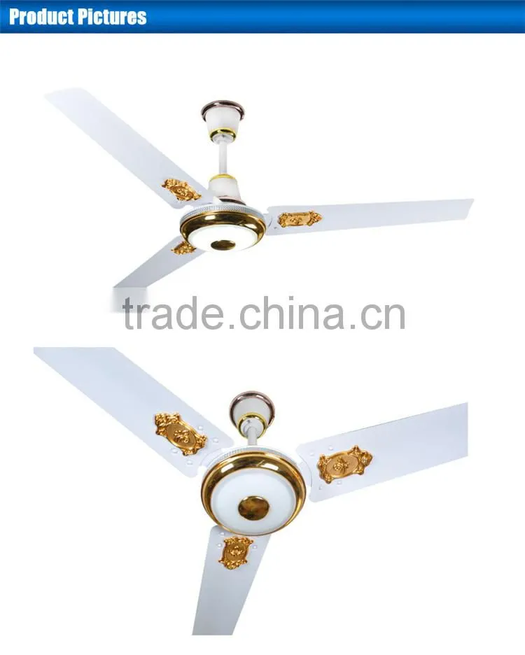 powerful 22W ac dc doubel use dc ceiling fans solar power DC ceiling fan
