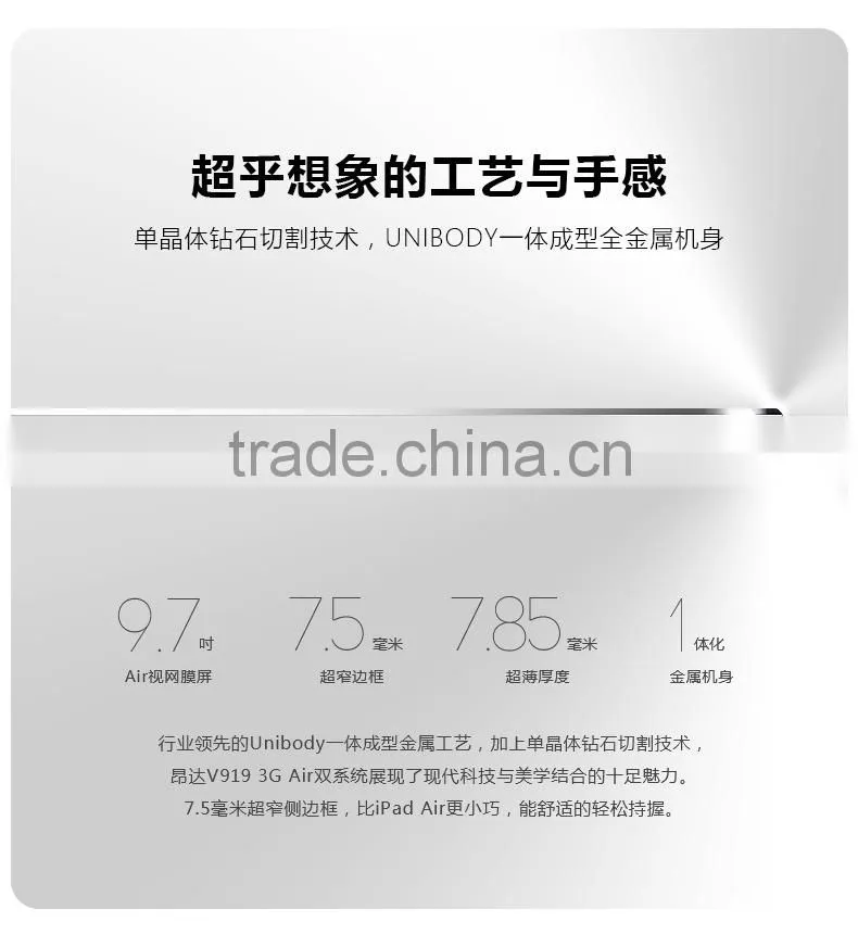 ONDA V919 3G 9.7 inch IPS Screen 3G Phone Call Windows 8.1 Tablet PC