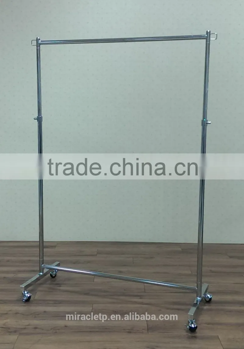 Sigle Movable Garment Rack