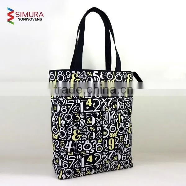 Polyester Oxford Fabric Two Toned Tote Bag