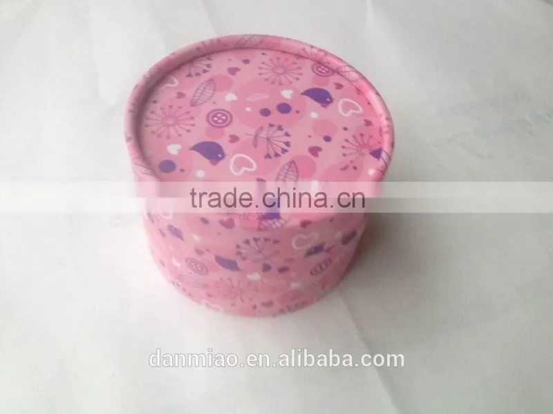 High quality customized printed corrugated paper tube for gift