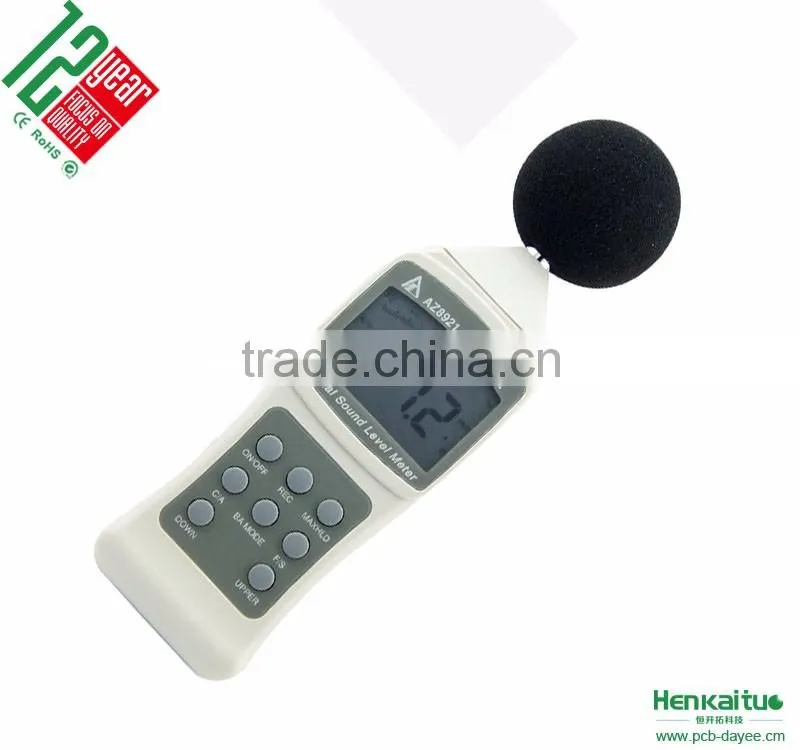 Digital Class 2 Sound Level Meter Online Order Db Analysis Instrument AZ 8921