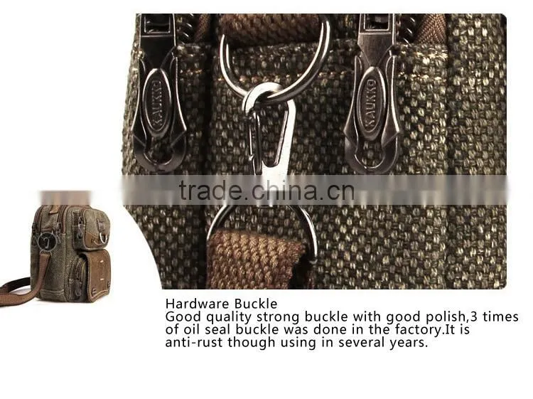 Traditional Canvas Waist Bag Fanny Pack Small Messenger Bag Sport Waist Bag Running Waist Bag Sling Bag For School