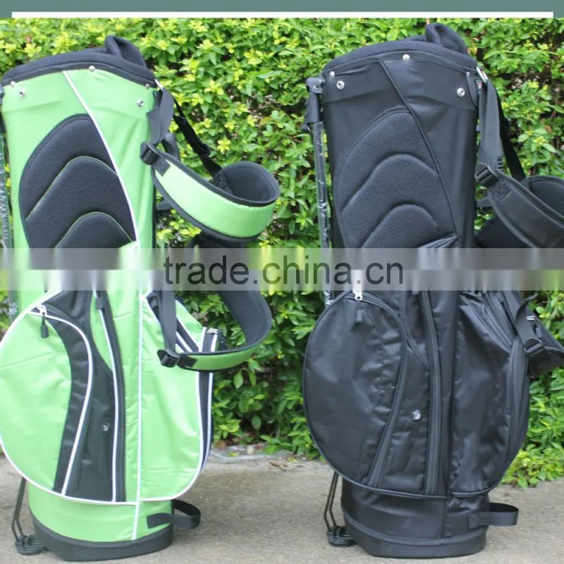 same shape design for golf cart bag and golf stand bag