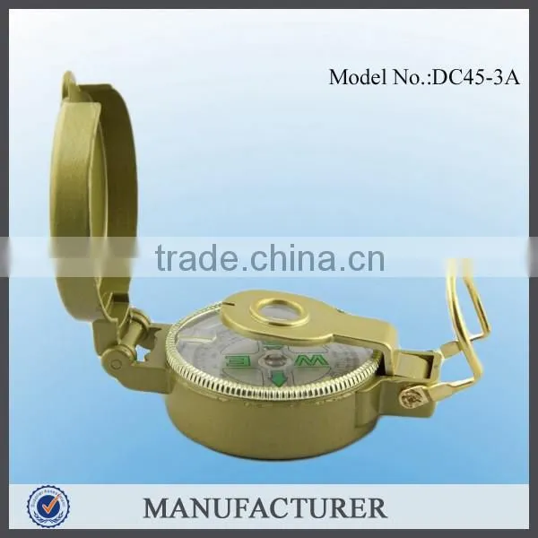 Gold Alloy Handed Small Compass for Direction