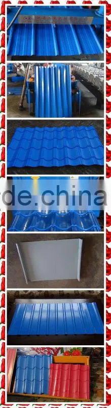 DX 1050-210-25 6 rows automatic hydraulic steel sheet profile machine