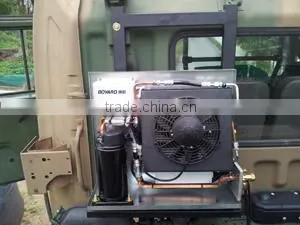 12 24v cabin a/c for truck sleeper cab ev a/c kit electric truck cabin air conditioner tractor cab air conditioner
