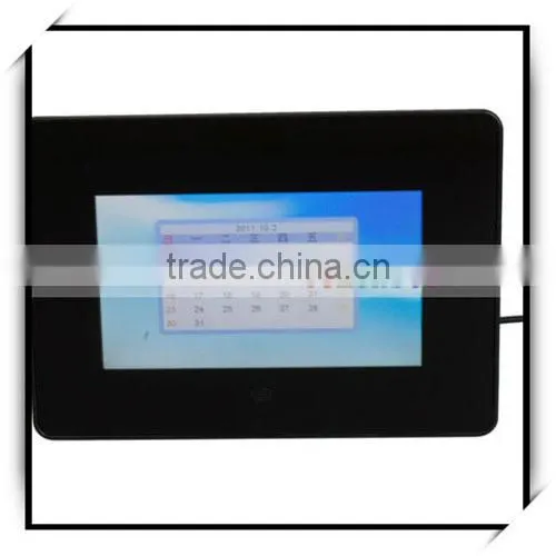 Hotsale Wide Screen Figure Screen 7 Inch LCD Digital Photo Frame Black