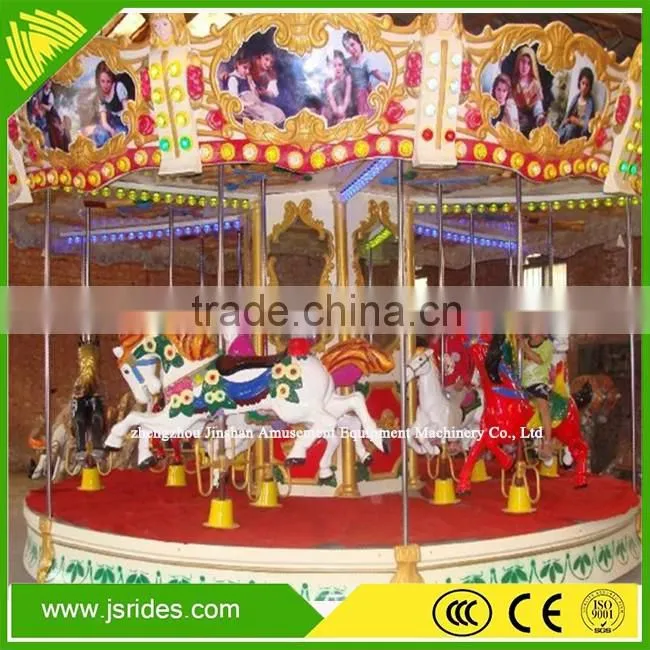 2016 top sale playground ride carousel machine for sale