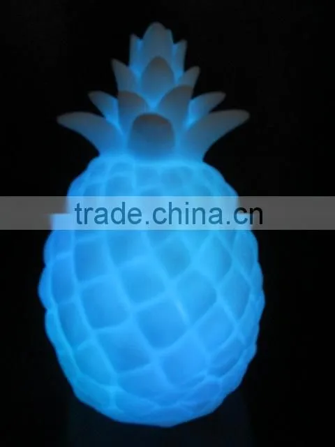 Home decor pineapple LED light
