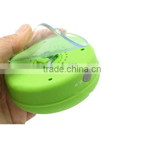 Innovative Waterproof Bluetooth Speaker With Silicon Suction Cup For Mobilephones Tablets PCs