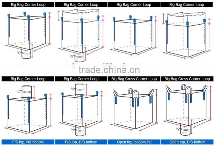 good quality PP bulk bag for rubbish