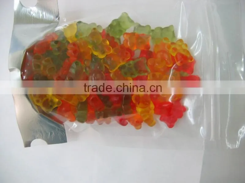 HACCP&ISO hot sell wholesale fruit flavor gummy candy snacks