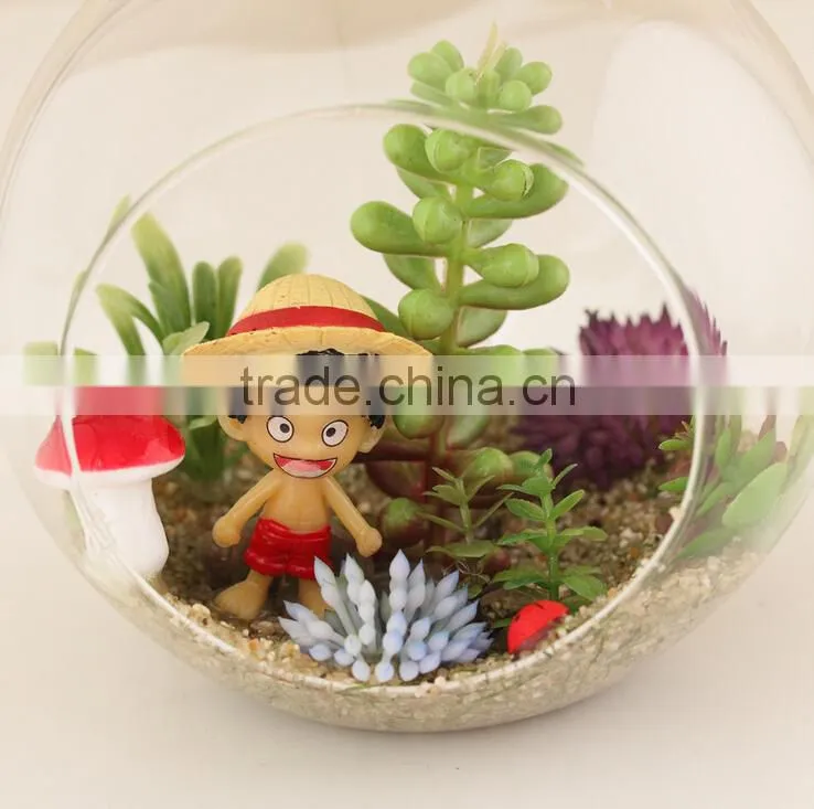 hanging plant for house decoration plastic glass terrarium for Christmas and home decoration