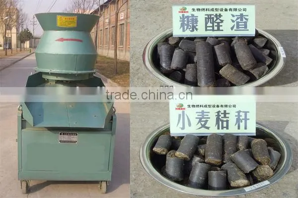 corncob fuel molding machine/ straw fuel briquetting machine/briquette machinery