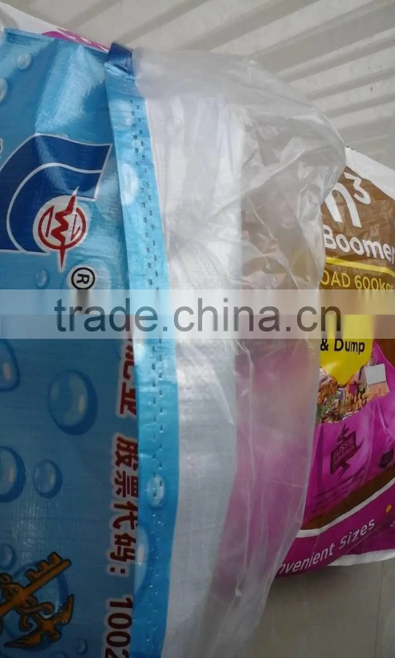 yellow blue green strip pp woven bag valve PP WOVEN BLOCK BOTTOM POLYPROPYLENE 25kg CEMENT VALVE BAG