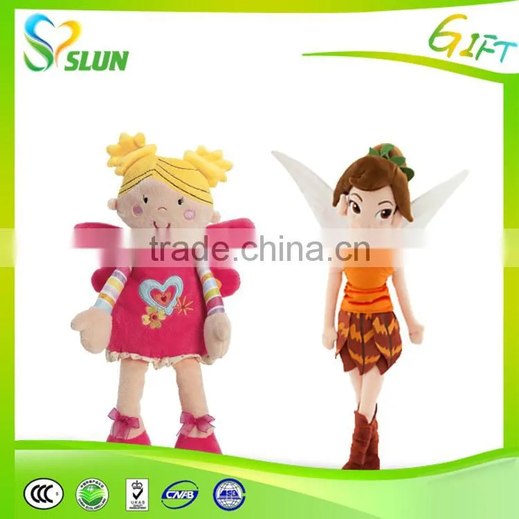 DIY lovely toy Fashion design custom plush dolls for holiday