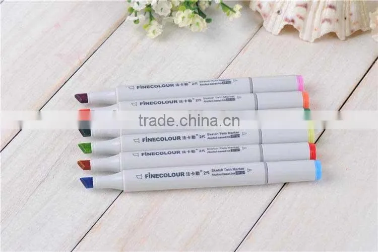 160 vivid color finecolor marker /design marker for art