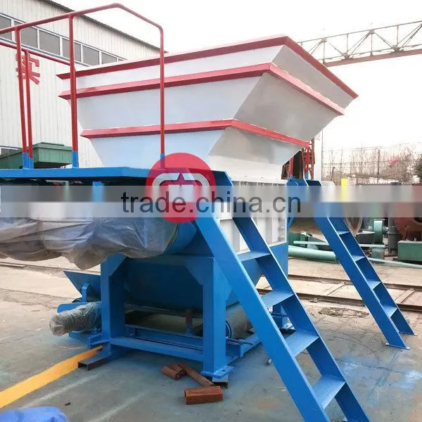Widely used complete models double shaft home wood shredder