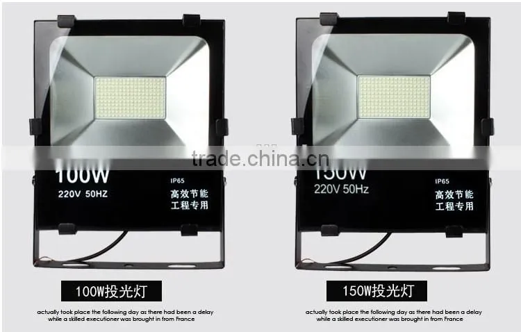 hot sale 2016 newest LED Light Black Color 30w 50w 100w 150W led flood light