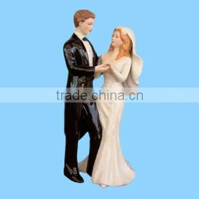 resin old couple wedding sculptures