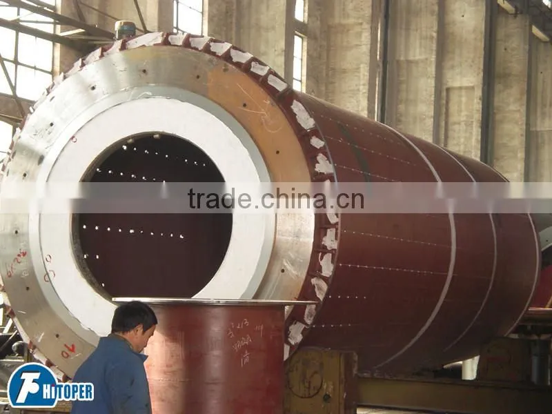 Sand rotary dryer of simple structure high temperature handling