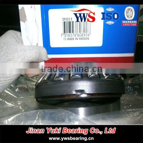Brick making machine with steel cage 29322E taper thrust roller bearing