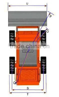 wecan 1.6T GM1605a mini skid steer loader for sale