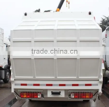 SINOTRUK HOWO 10 tons 6 wheel 4x2 garbage truck for sale