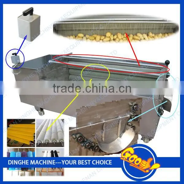 China manufacturer lotus root washing and peeling machine