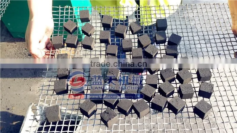 28 years experience Long Burning Time Shisha Charcoal Briquette Forming Machine