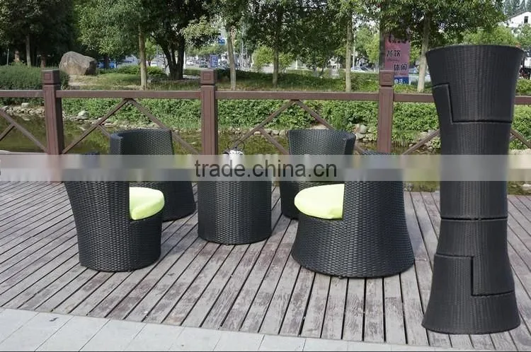 Wholesale 4 seats all weather wicker used home bar furniture