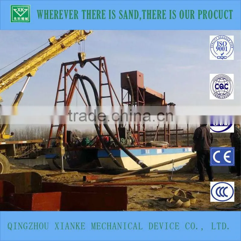 Mini gold dredger for panning gold