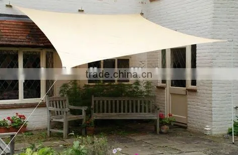 Polyester waterproof sun shade sail