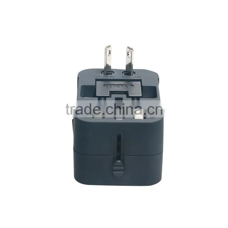 Factory Price USB Universal Portable Travel Plug Unique Travel Plug Superb Quality AC 250V Customized with double USB port