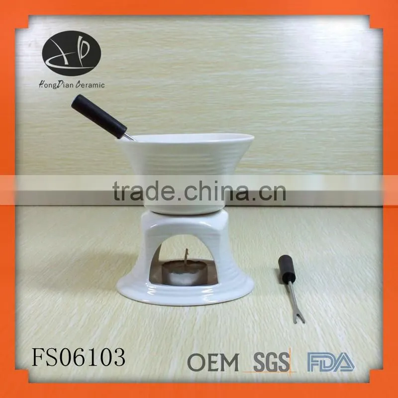 ceramic fondue burner,chocolate fondue set,fondue set,ceramic fondue